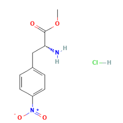 4-硝基-D-苯丙氨酸甲酯盐酸盐，67877-95-6，≥98%，阿拉丁产品图