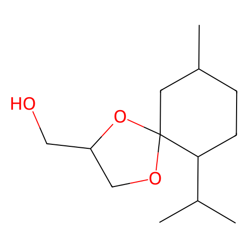 (6-异丙基-9-甲基-1,4-二氧杂螺[4.5]癸烷-2-基)甲醇，63187-91-7，Moligand™, ≥98%，阿拉丁产品图