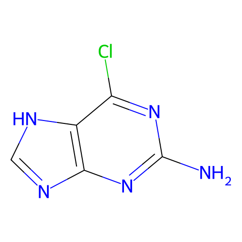 2-氨基-6-氯嘌呤,10310-21-1,≥98%,阿拉丁产品图