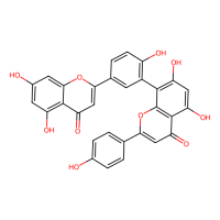 穗花杉双黄酮,1617-53-4,Moligand™, ≥99%(HPLC),阿拉丁