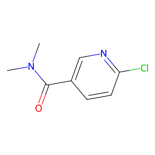 6-氯-N,N-二甲基-3-吡啶甲酰胺,54864-83-4,97%,阿拉丁产品图