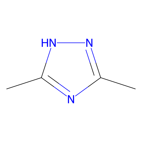 3,5-二甲基-1,2,4-三唑,7343-34-2,≥95%(GC),阿拉丁产品图
