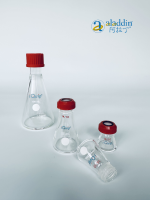 微量螺纹口三角瓶,i-Quip™, 材质:高硼硅玻璃;颜色:透明;磨口:14/10
