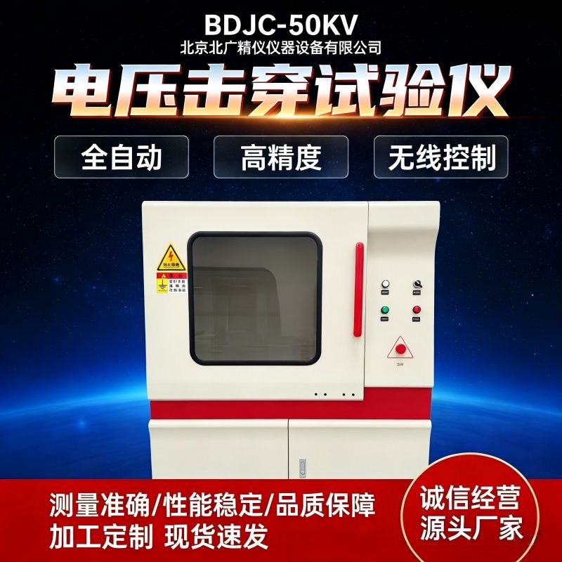 绝缘材料电气强度试验机击穿电压试验机BDJC-50KV