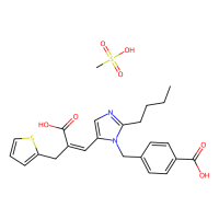 依普罗沙坦甲磺酸盐(SKF-108566J),144143-96-4,Moligand™,≥99%,阿拉丁