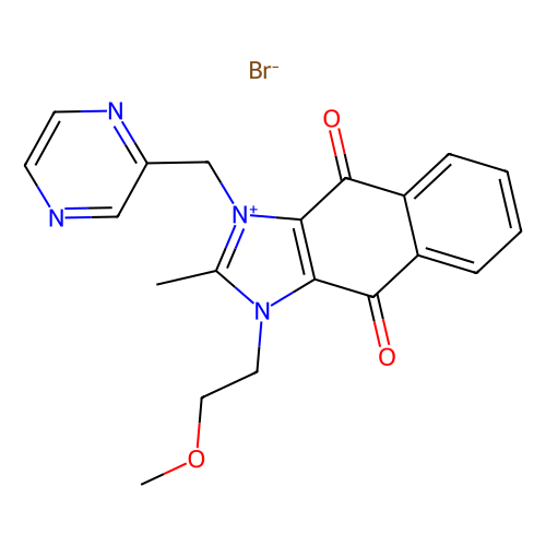 YM155 (Sepantronium Bromide),新型小分子survivin 抑制剂，781661-94-7，≥98%，阿拉丁产品图