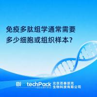 免疫多肽组学通常需要多少细胞或组织样本？