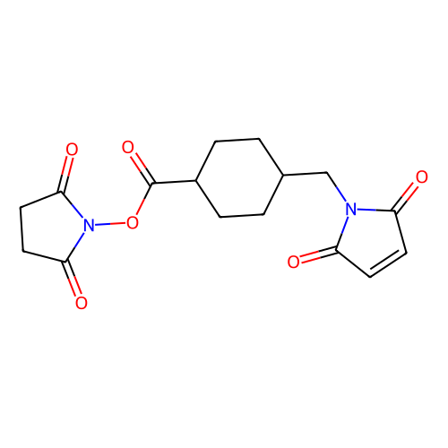 4-(N-马来酰亚胺甲基)环己烷羧酸 -N-琥珀酰亚胺酯(SMCC),64987-85-5,≥98%(HPLC),阿拉丁