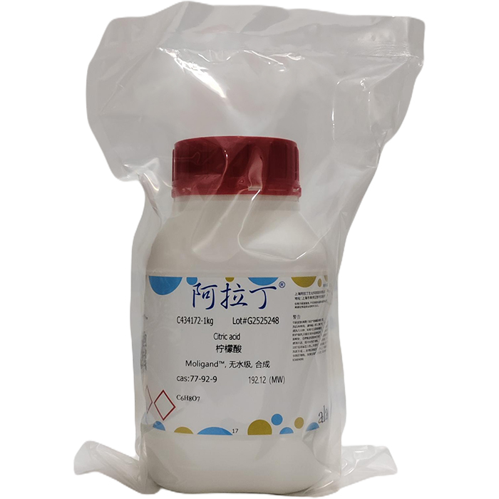 柠檬酸，77-92-9，Moligand™, 无水级, 合成，阿拉丁