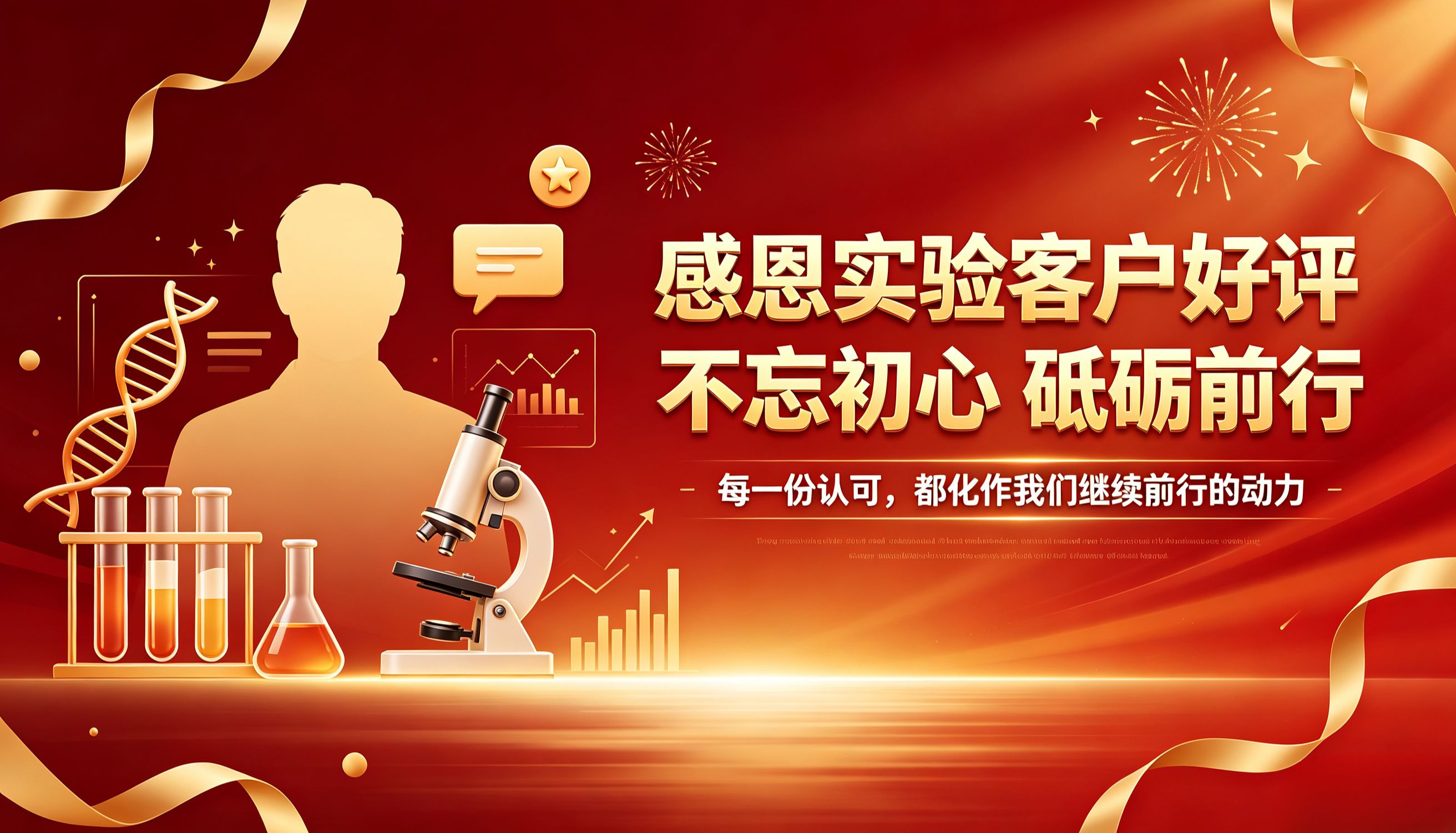 感恩实验客户好评，不忘初心，砥砺前行！