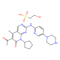 Palbociclib isethionate,827022-33-3,10mM in Water,阿拉丁