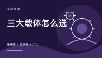 慢病毒、腺病毒、AAV 三大病毒载体怎么选：一张表看懂