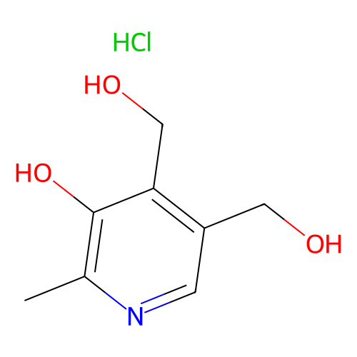 吡哆醇盐酸盐，58-56-0，Moligand™,10mM in DMSO，阿拉丁产品图