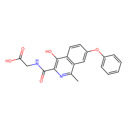 Roxadustat (FG-4592),808118-40-3,Moligand™, 10mM in DMSO,阿拉丁产品图