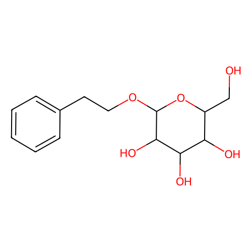 β-苯基乙基 β-D-葡萄糖苷,18997-54-1,≥95%,阿拉丁产品图