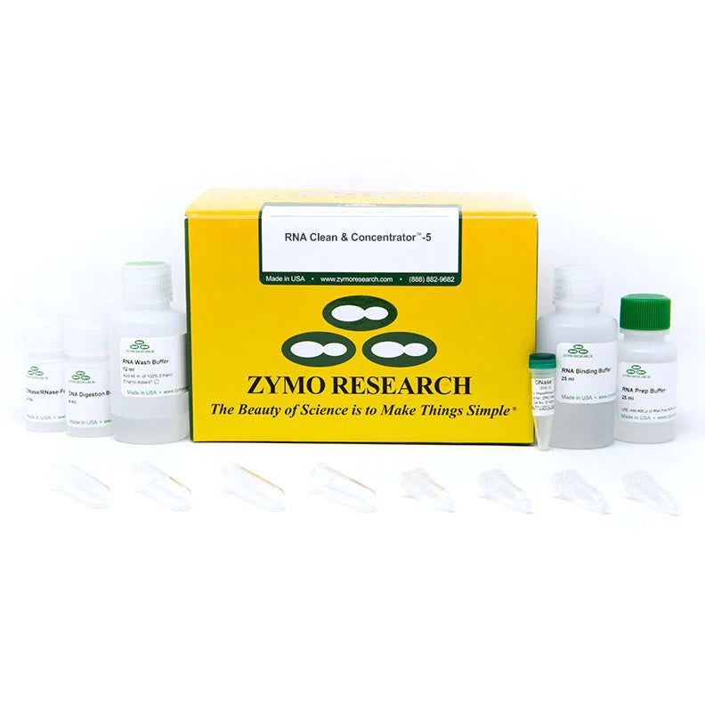 Zymo RCC‑5 离心柱RNA纯化浓缩试剂盒（含 DNA 酶）(50 Preps）产品图