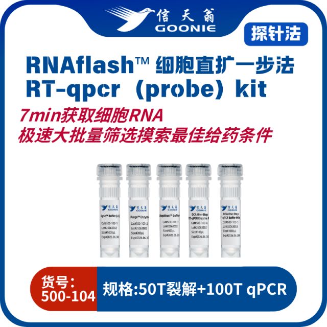 信天翁GOONIE  RNAflash™ DCA 1-step RT qPCR （probe）kit