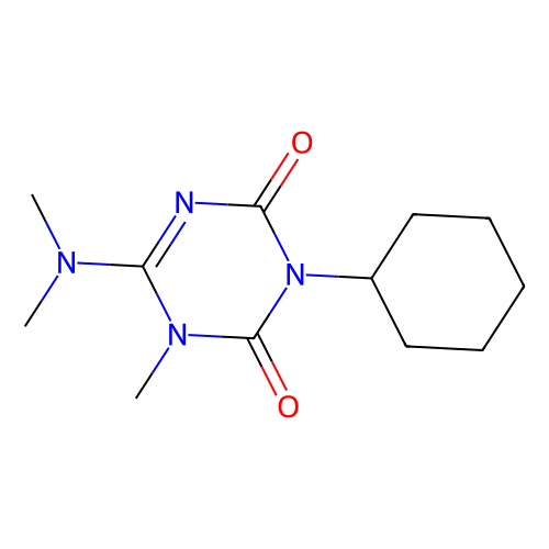 环嗪酮,51235-04-2,分析标准品, ≥98%,阿拉丁产品图