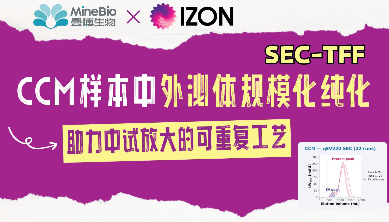 外泌体中试放大｜面对CCM样本，SEC-TFF如何交出可重复工艺？