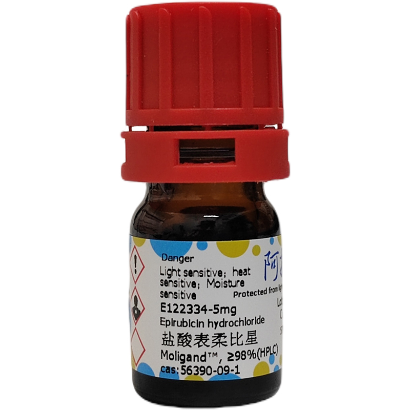 盐酸表柔比星,56390-09-1,Moligand™, ≥98%(HPLC),阿拉丁产品图