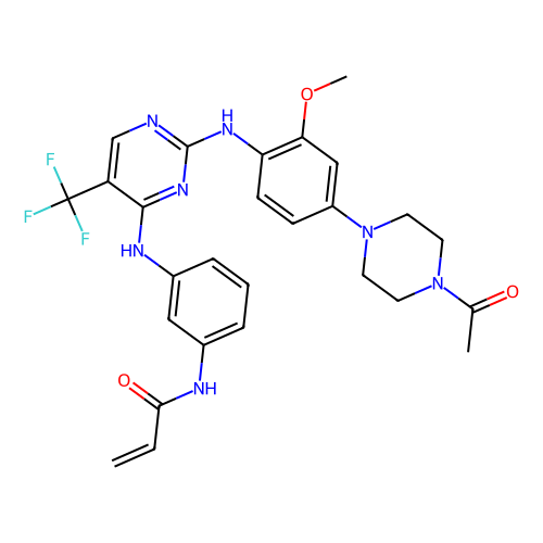 CO-1686(AVL-301),EGFR抑制剂,1374640-70-6,Moligand™, ≥99%,阿拉丁产品图