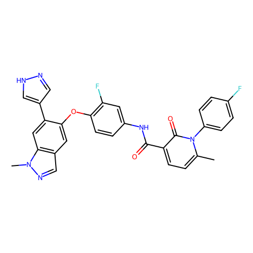 LY2801653,抑制Met (c-Met)酪氨酸激酶,1206799-15-6,Moligand™, ≥98%,阿拉丁产品图