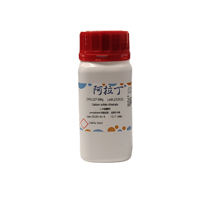 二水硫酸钙,10101-41-4,适用于分析, 优级品, 沉淀硫酸钙,阿拉丁产品图