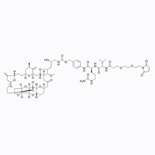 Mal-PEG2-VCP-Eribulin，2130869-18-8，Moligand™, ≥98%，阿拉丁产品图