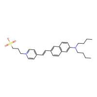 Di-4-ANEPPS (膜电位荧光探针)，90134-00-2，BioReagent, 生物染色剂, 适用于荧光分析, 用于显微镜, ≥98%，阿拉丁