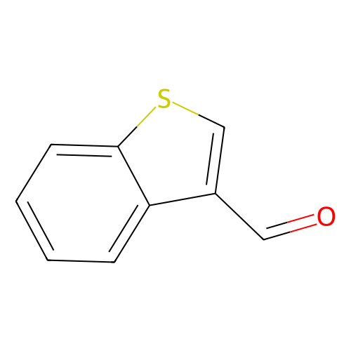 苯并[b]噻吩-3-甲醛，5381-20-4，≥98%(GC)，阿拉丁产品图