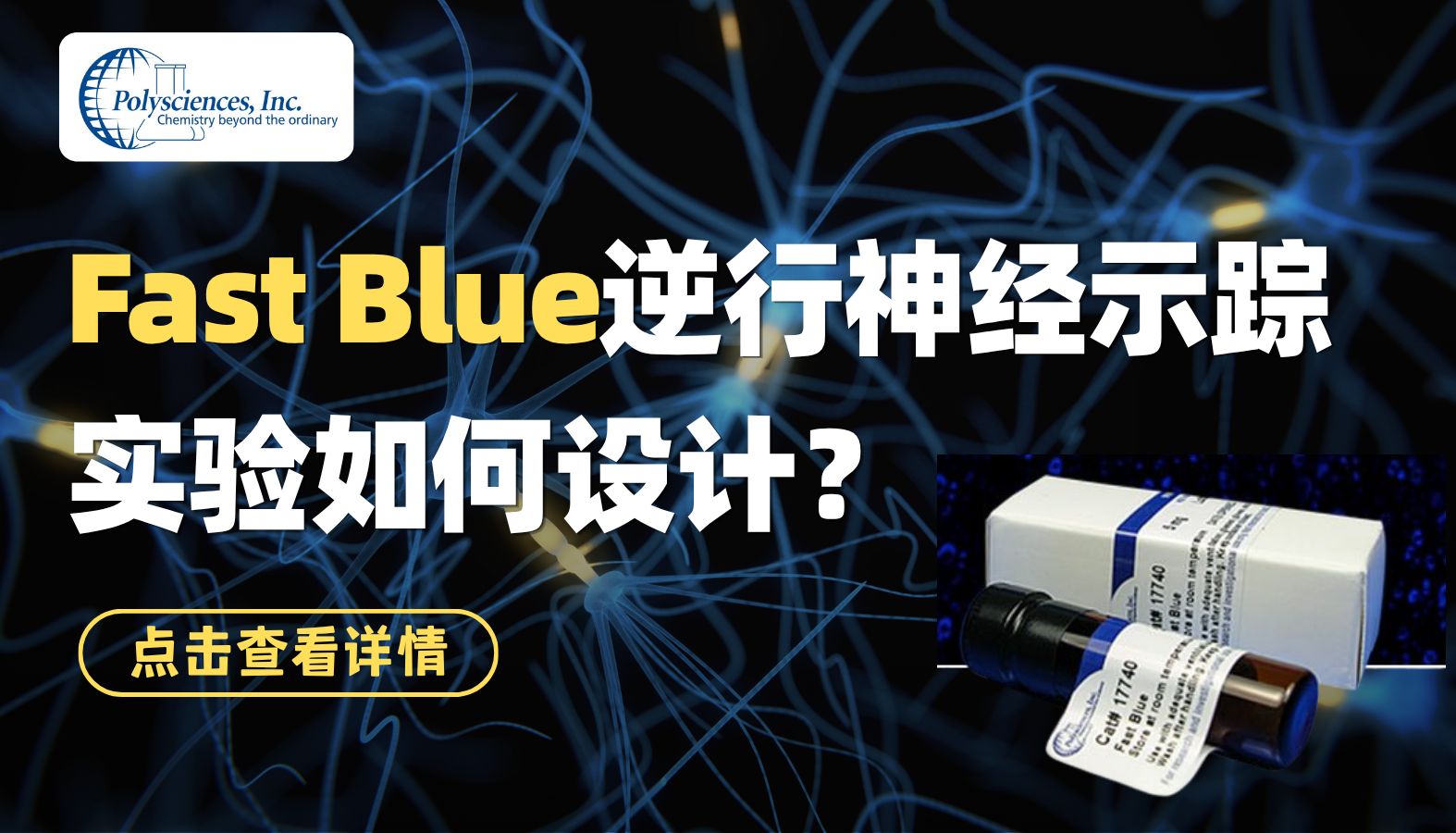 Fast Blue逆行神经示踪实验如何设计？从研究问题、注射位点到取材与荧光成像