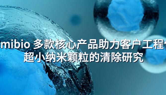 IF=17.3 | Umibio 多款核心产品助力客户工程化超小纳米颗粒的清除研究！