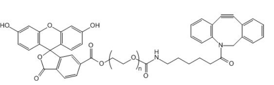 DBCO-PEG2000-荧光素,≥95%,阿拉丁产品图