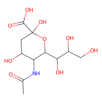 N-乙酰神经氨酸(Neu5Ac),131-48-6,10mM in DMSO,阿拉丁