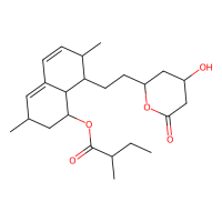洛伐他汀，75330-75-5，Moligand™, 10mM in DMSO，阿拉丁