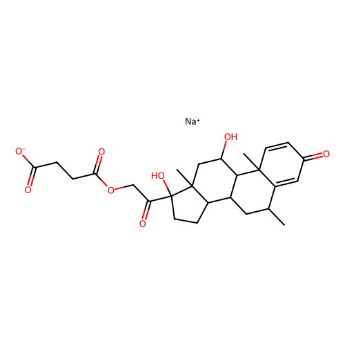 6α-甲基泼尼松龙21-半琥珀酸钠盐,2375-03-3,10mM in DMSO,阿拉丁产品图