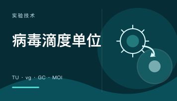 病毒 滴度 单位 TU vg GC MOI 怎么区分？一文讲清慢病毒/AAV/腺病毒的滴度单位
