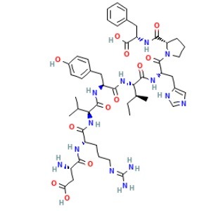 血管紧张素II，4474-91-3，Moligand™, ≥90%，阿拉丁产品图