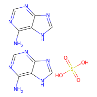 腺嘌呤 半硫酸盐，321-30-2，用于植物细胞培养, ≥98%，阿拉丁