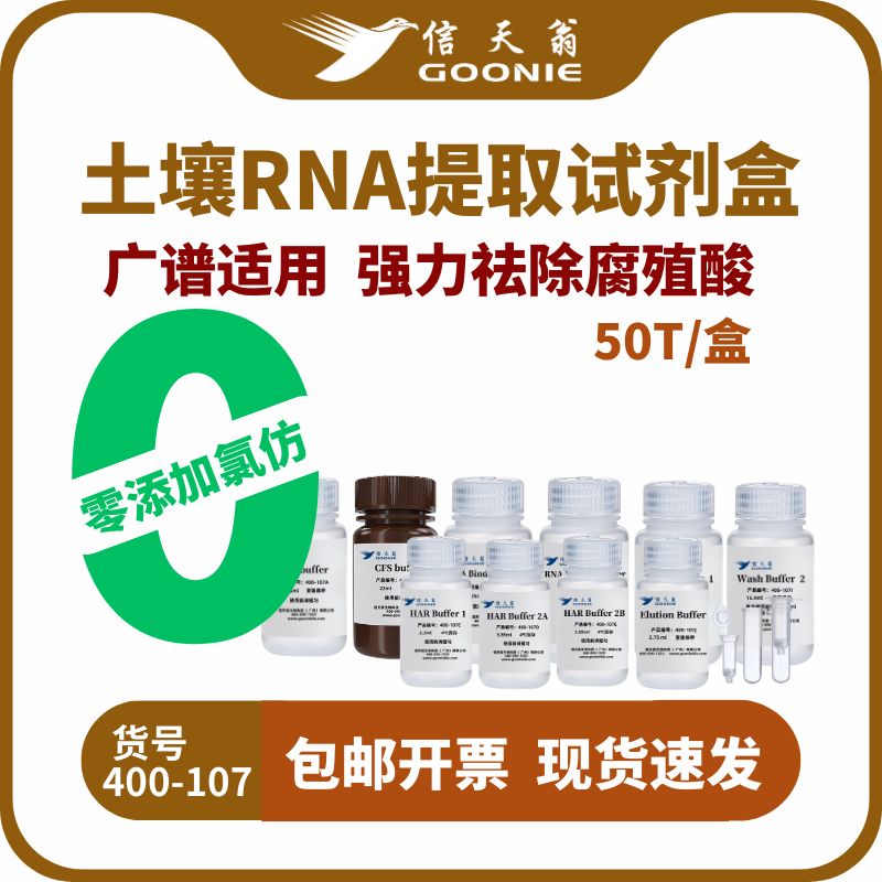 信天翁GOONIE 土壤、粪便RNA提取试剂盒