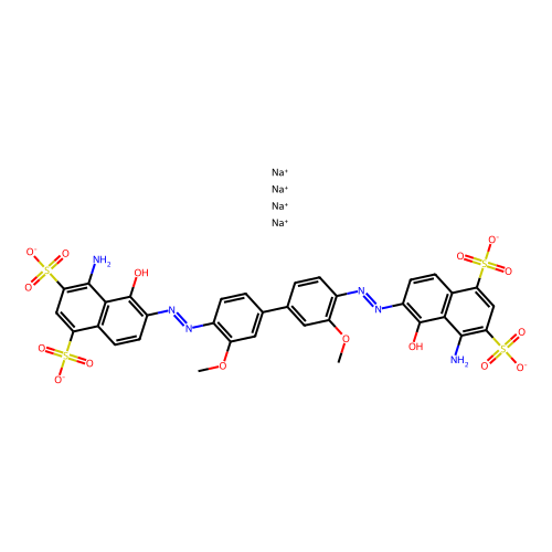 芝加哥天蓝色6B，2610-05-1，Moligand™,10mM in DMSO，阿拉丁产品图