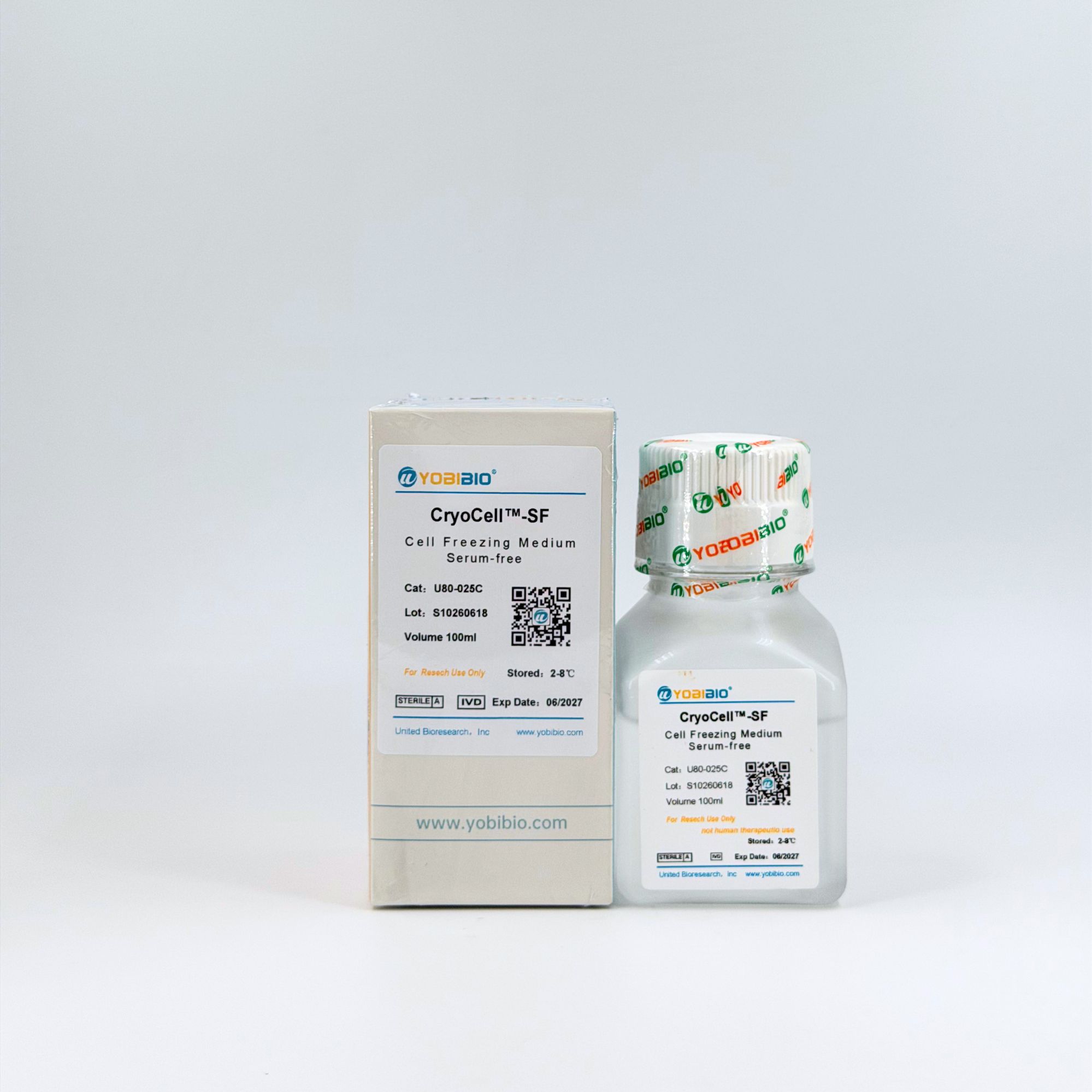 Cell Freezing Medium(无血清细胞冻存液)产品图