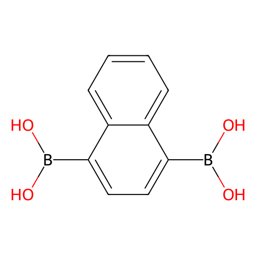 萘-1,4-二硼酸(含不等量的酸酐),22871-75-6,≥90%,阿拉丁产品图