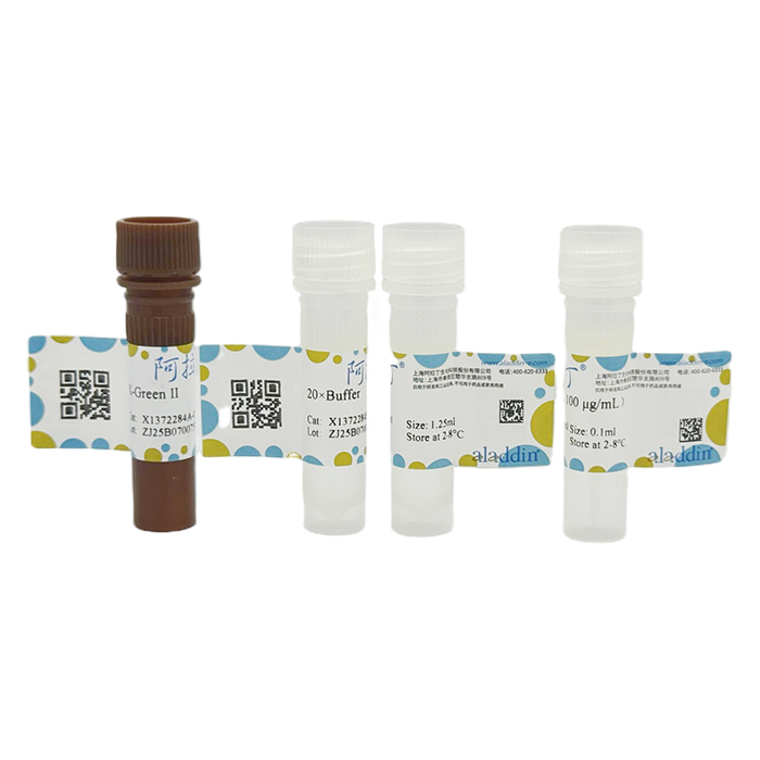X-Green II 双链DNA定量试剂盒升级版,BioReagent, 分子生物学级,阿拉丁