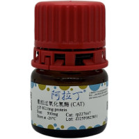 重组过氧化氢酶 (CAT)，9001-05-2，生物活性, 重组, ActiBioPure™, 高性能, EnzymoPure™, ≥10 KU/mg enzyme powder; ≥25 KU/mg protein；expressed in E.coli，阿拉丁