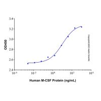 Recombinant Human M-CSF Protein，无动物源,无载体,生物活性,ActiBioPure™,高性能,≥95%(SDS-PAGE),见COA ，阿拉丁
