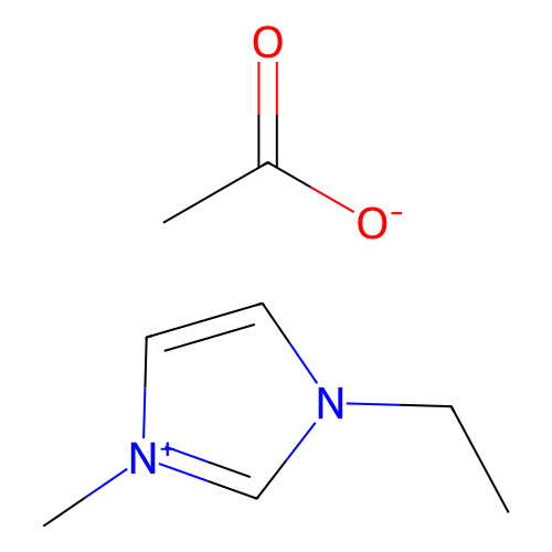1-乙基-3-甲基咪唑醋酸盐(EMIM Ac),143314-17-4,≥97%,阿拉丁产品图