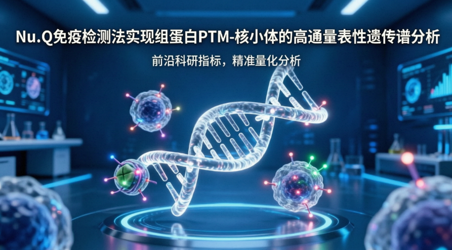 学术前沿 | Nu.Q免疫检测法实现组蛋白PTM-核小体的高通量表观遗传谱分析