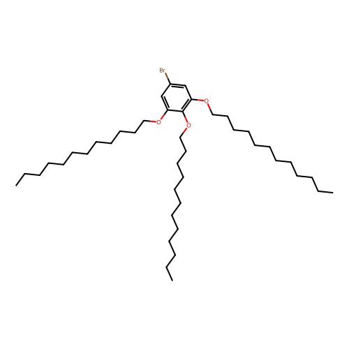 5-溴-1,2,3-三(十二烷氧基)苯,654065-52-8,≥95%,阿拉丁产品图