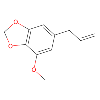 肉豆蔻醚，607-91-0，10mM in DMSO，阿拉丁